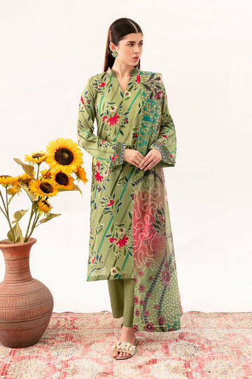 Afsanah | Ready to Wear | Forest green AP-06