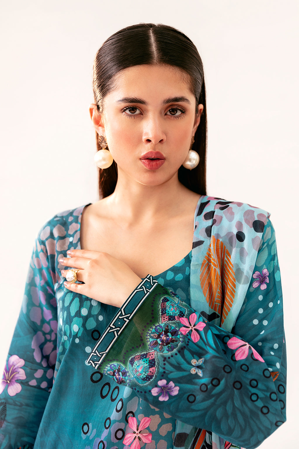 Afsanah | Ready to Wear | Fresh Teal AP-09