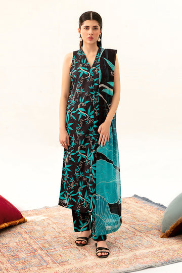 Afsanah | Ready to Wear | Black Splash AP-08