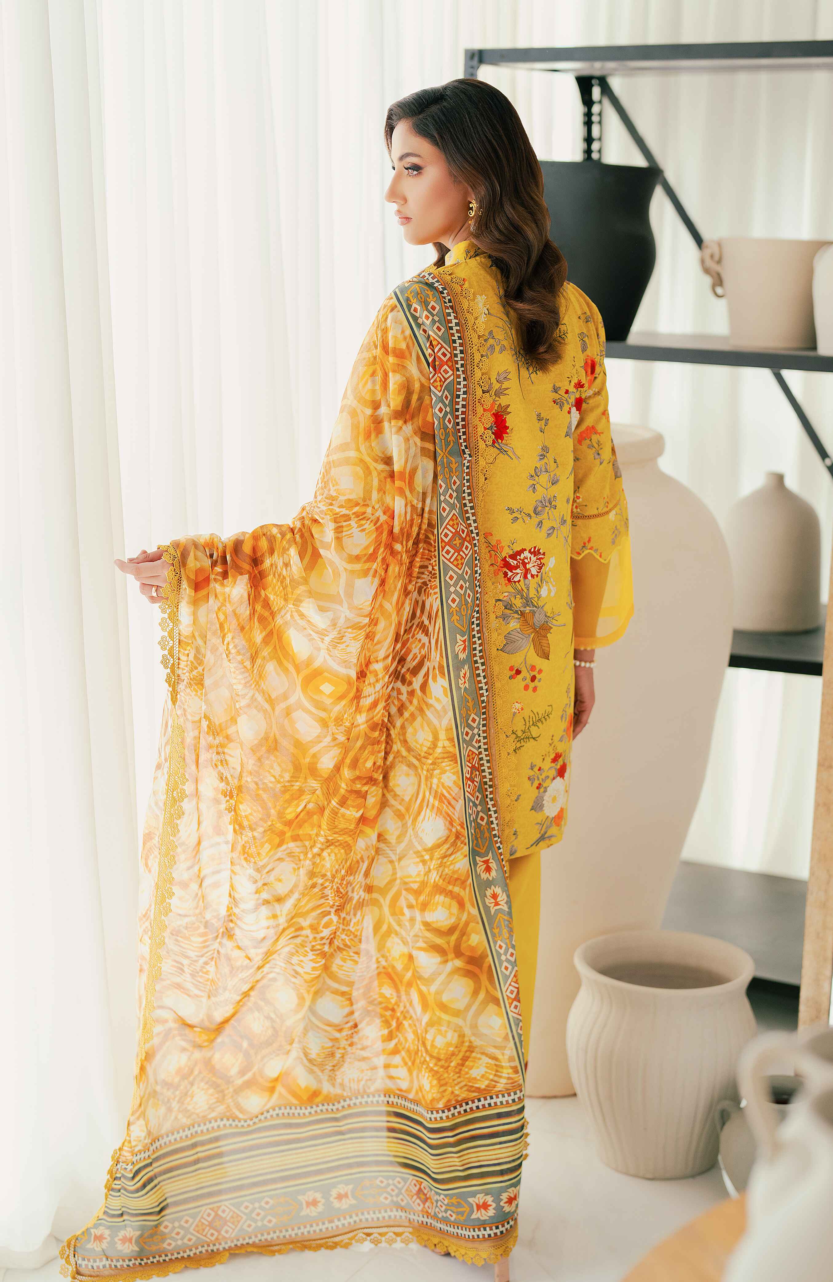 Al Zohaib | Sun Shine Bloom Cotton Silk | SCS-24-04