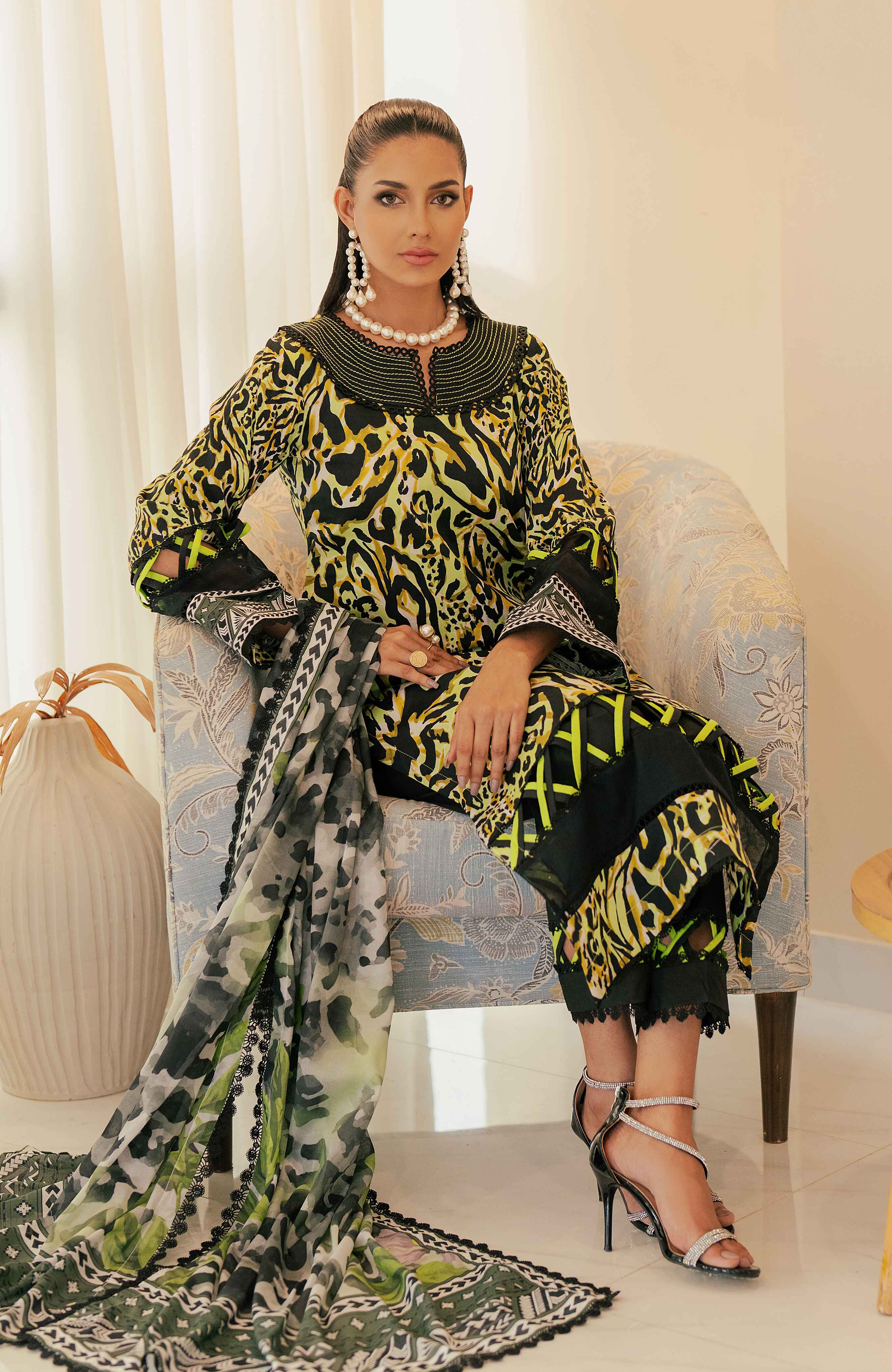 Al Zohaib | Sun Shine Bloom Cotton Silk | SCS-24-10