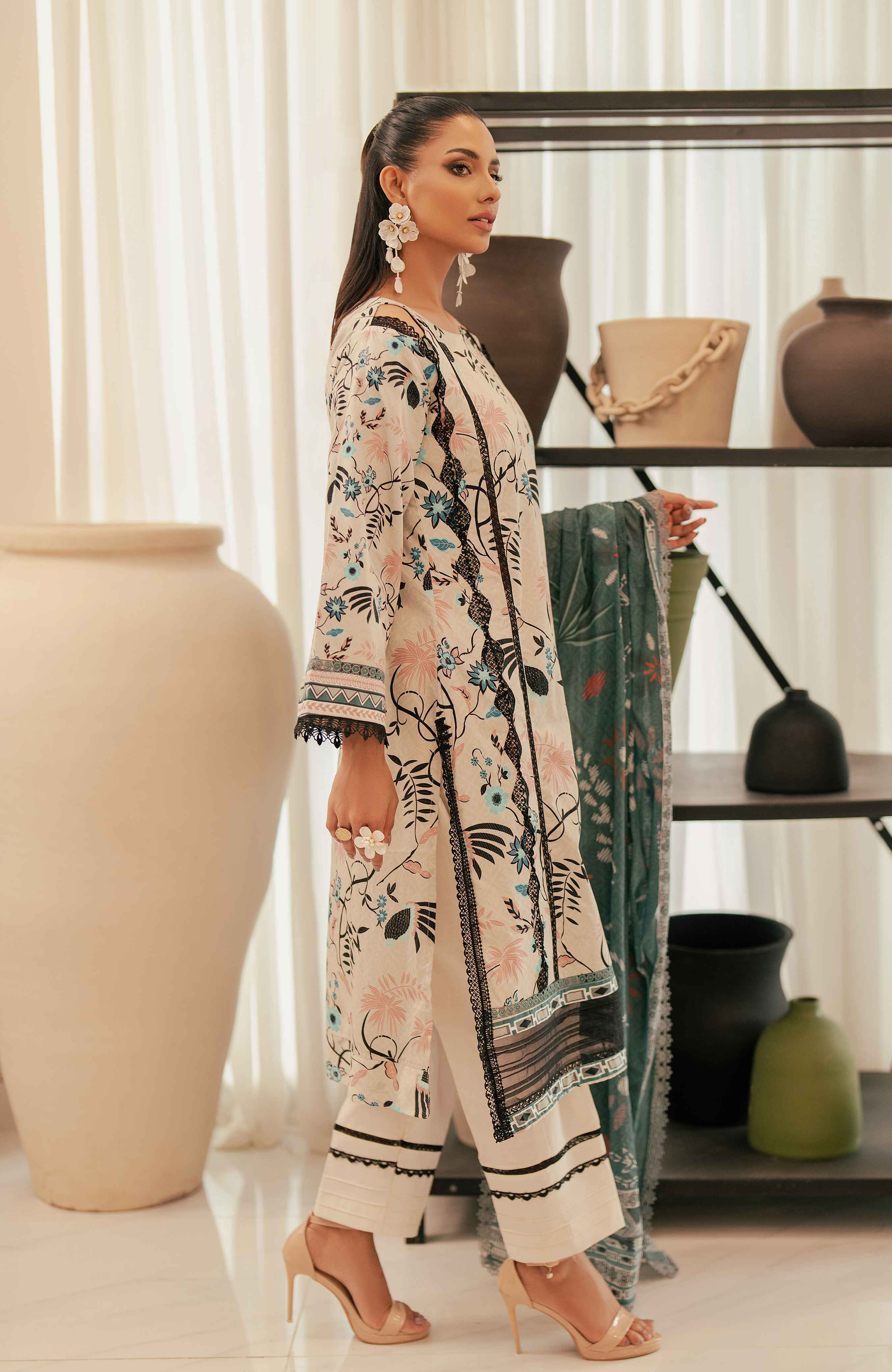 Al Zohaib | Sun Shine Bloom Cotton Silk | SCS-24-12