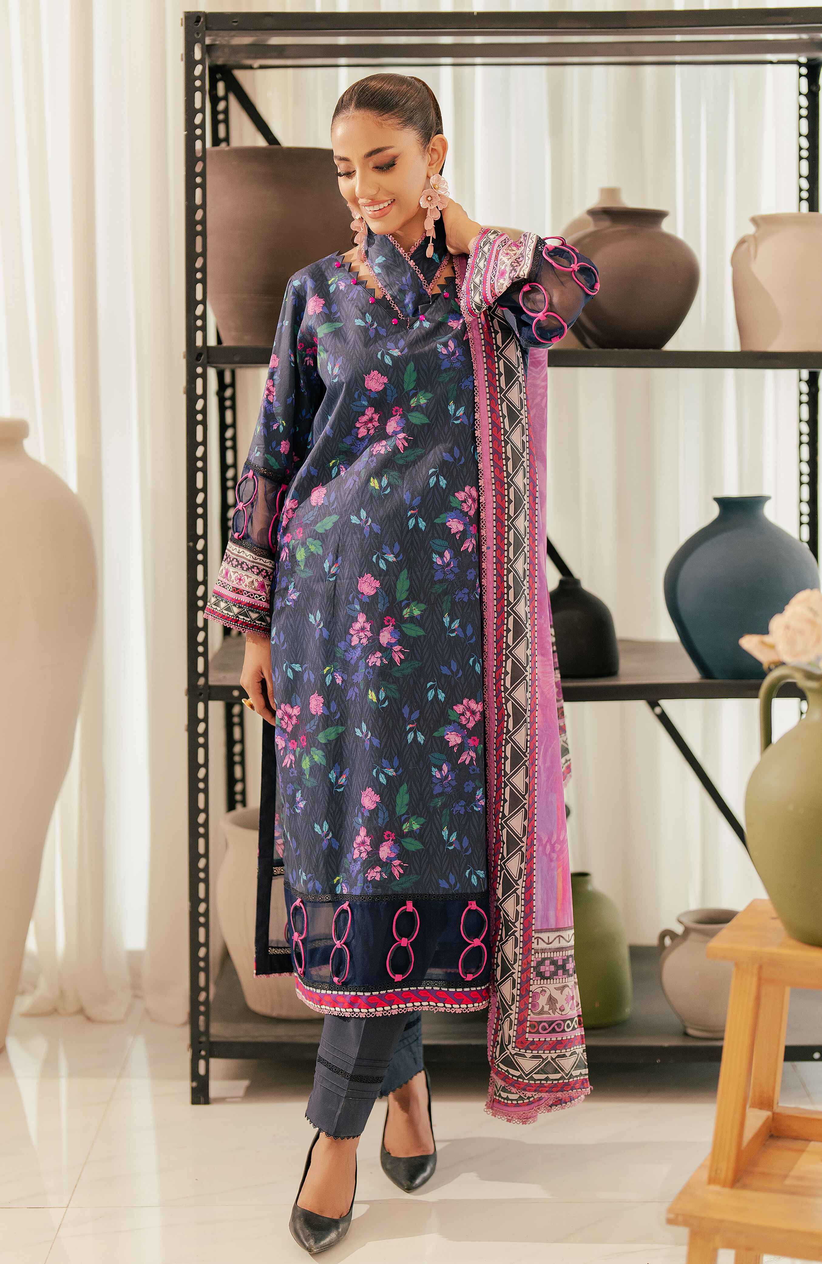 Al Zohaib | Sun Shine Bloom Cotton Silk | SCS-24-13