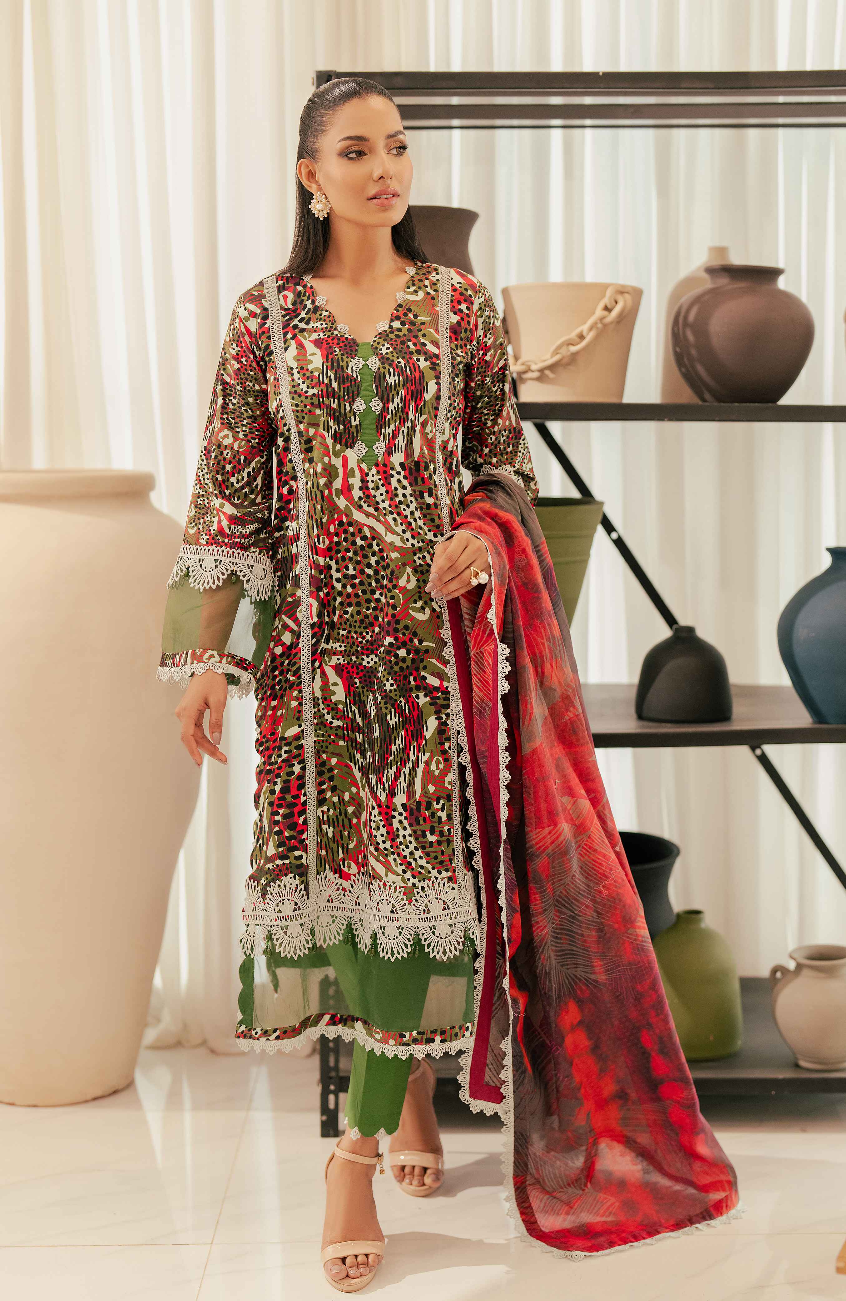 Al Zohaib | Sun Shine Bloom Cotton Silk | SCS-24-14