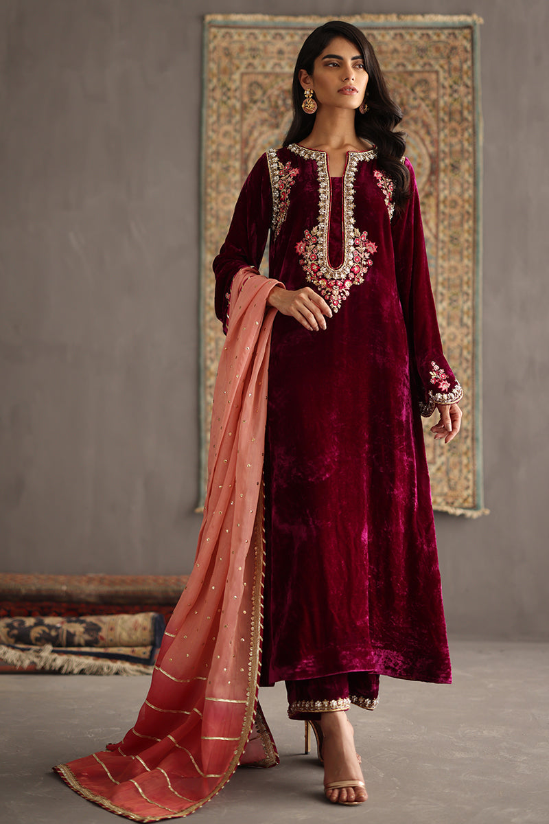 Sana Abbas | Velvet Formals | AMETHYST