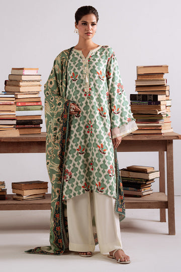 Cross Stitch | Khaddar Linen 25 | TRIBAL HAZE