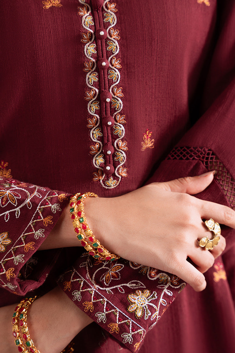 Cross Stitch | Khaddar Linen 25 | WOVEN ELEGANCE