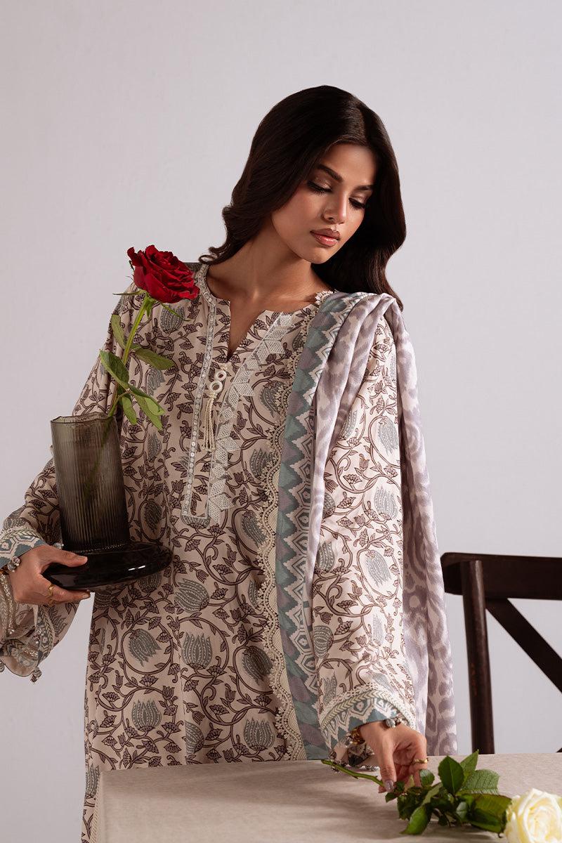 Cross Stitch | Khaddar Linen 25 | IZNIK BLOOM