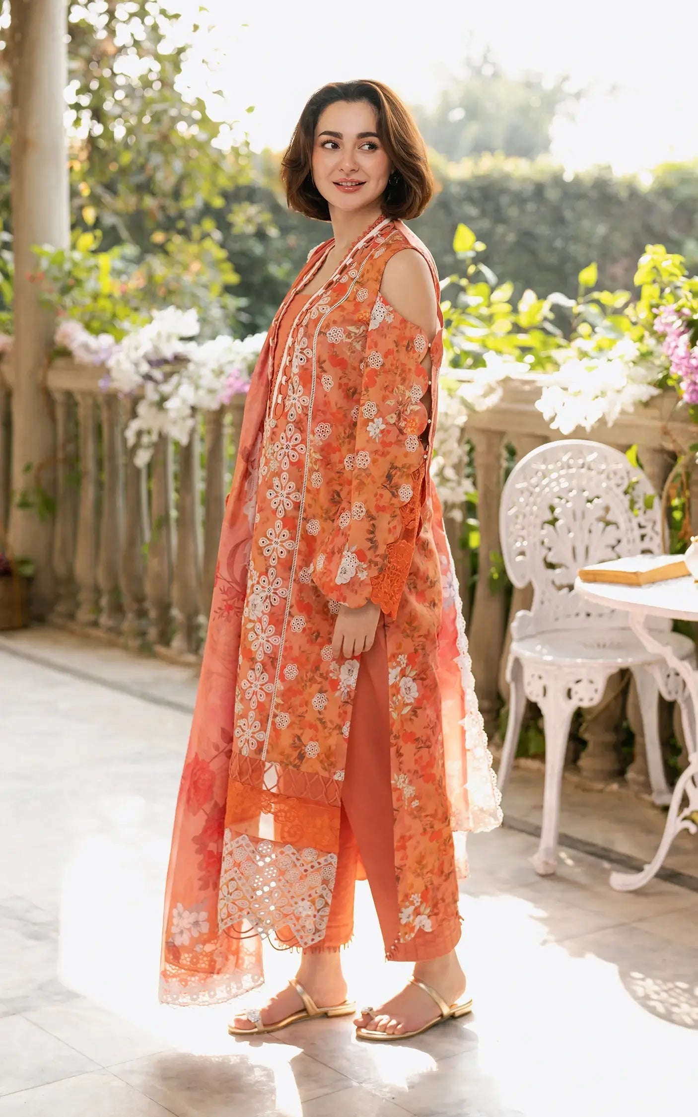 Asifa and Nabeel | Gulkari Summer 25 | Citrus Glow (GKL-08)