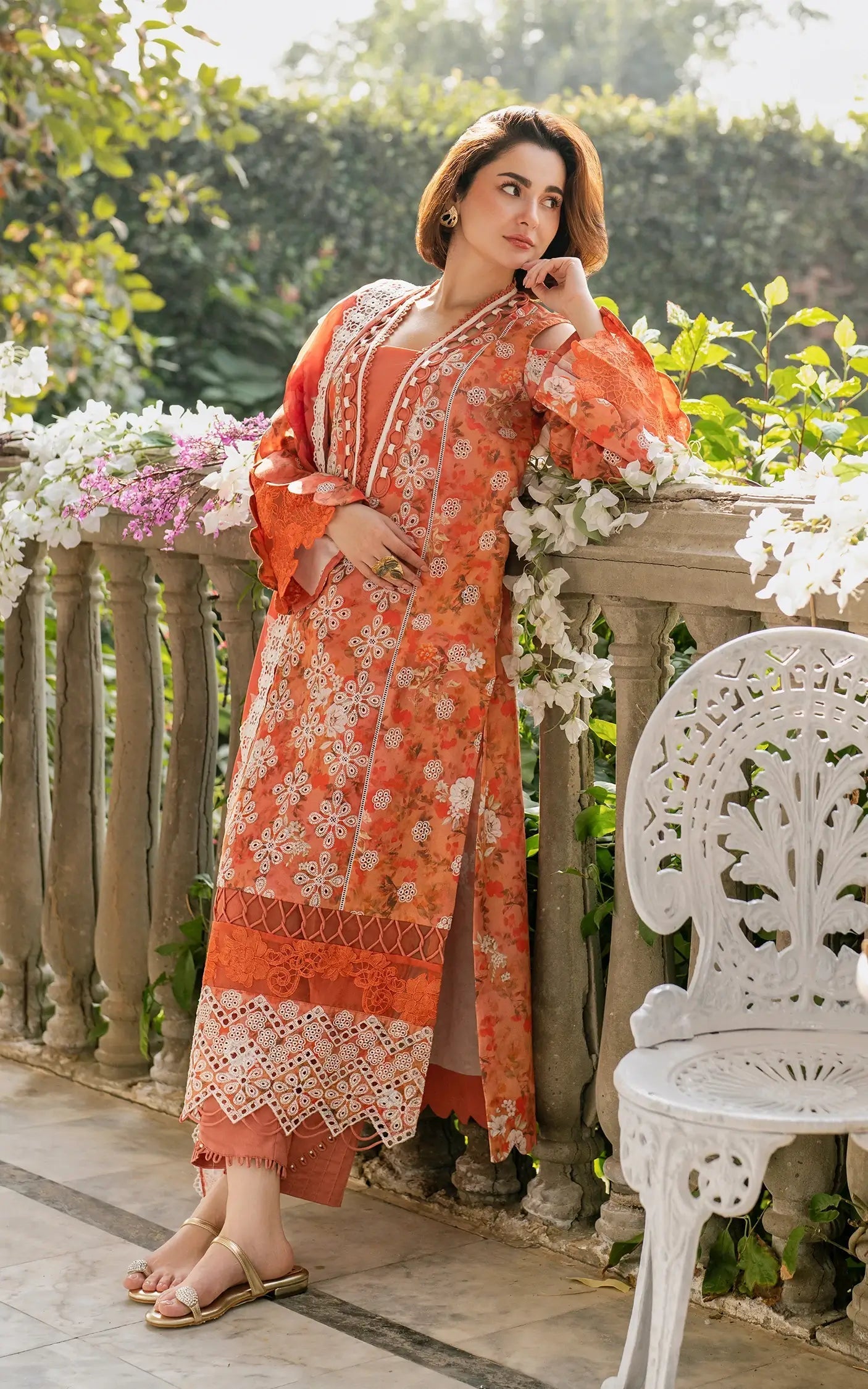 Asifa and Nabeel | Gulkari Summer 25 | Citrus Glow (GKL-08)