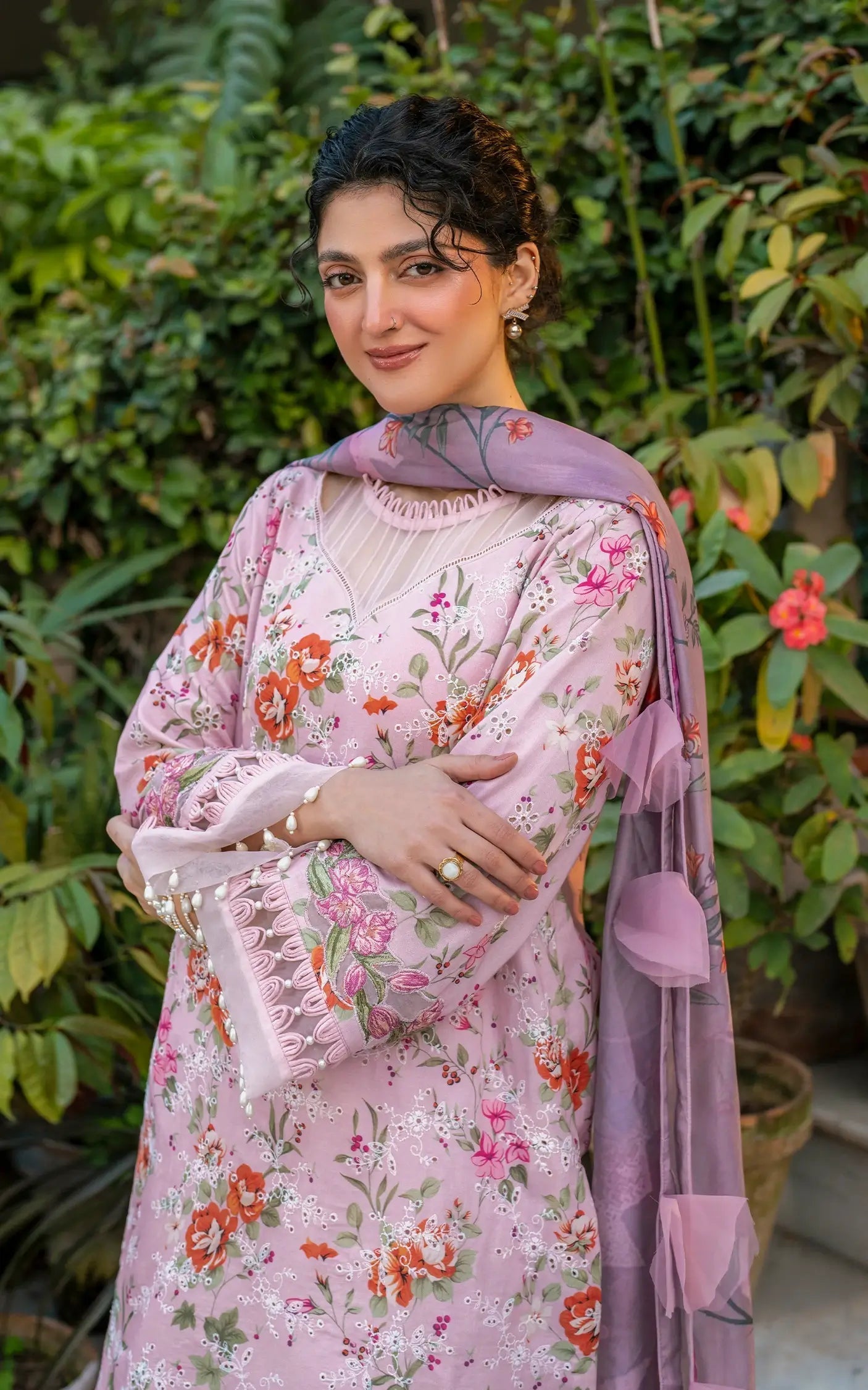 Asifa and Nabeel | Gulkari Summer 25 | Blossom Zephyr (GKL-09)