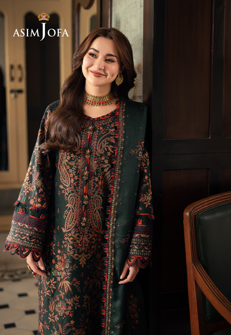 Asim Jofa | Pashmina Shawl 24 | AJKI-01