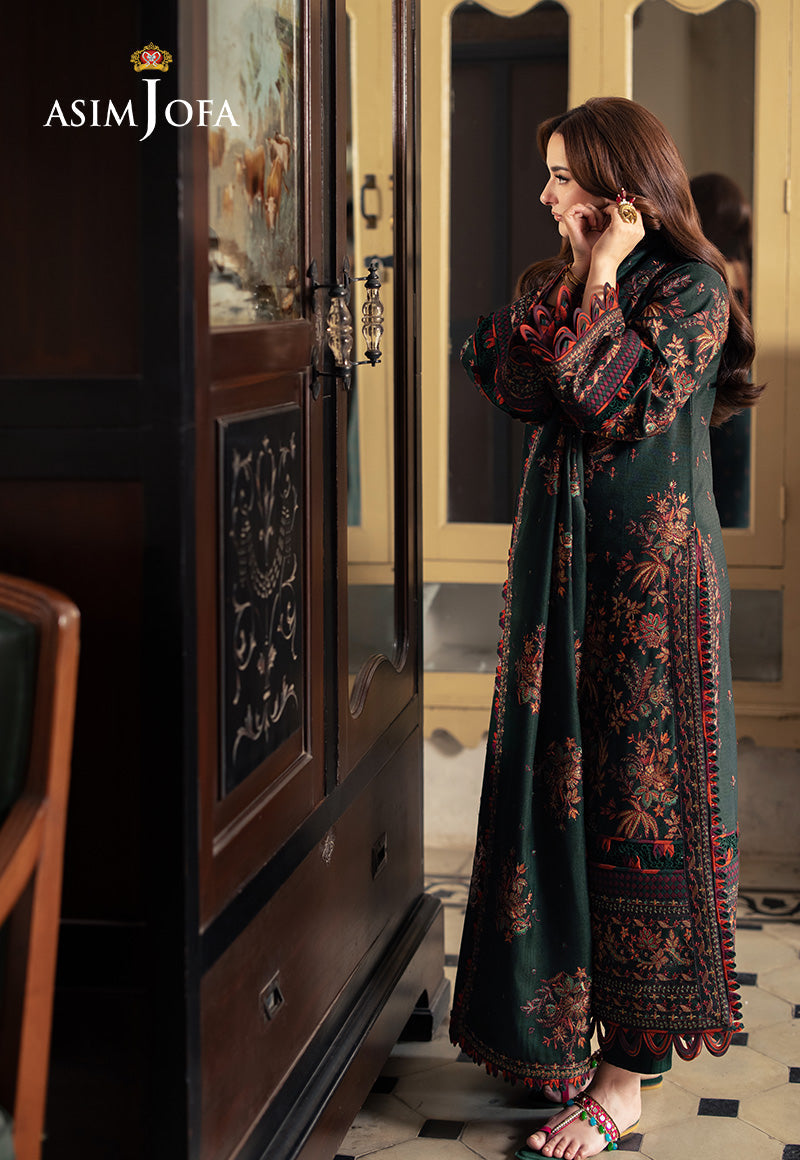 Asim Jofa | Pashmina Shawl 24 | AJKI-01