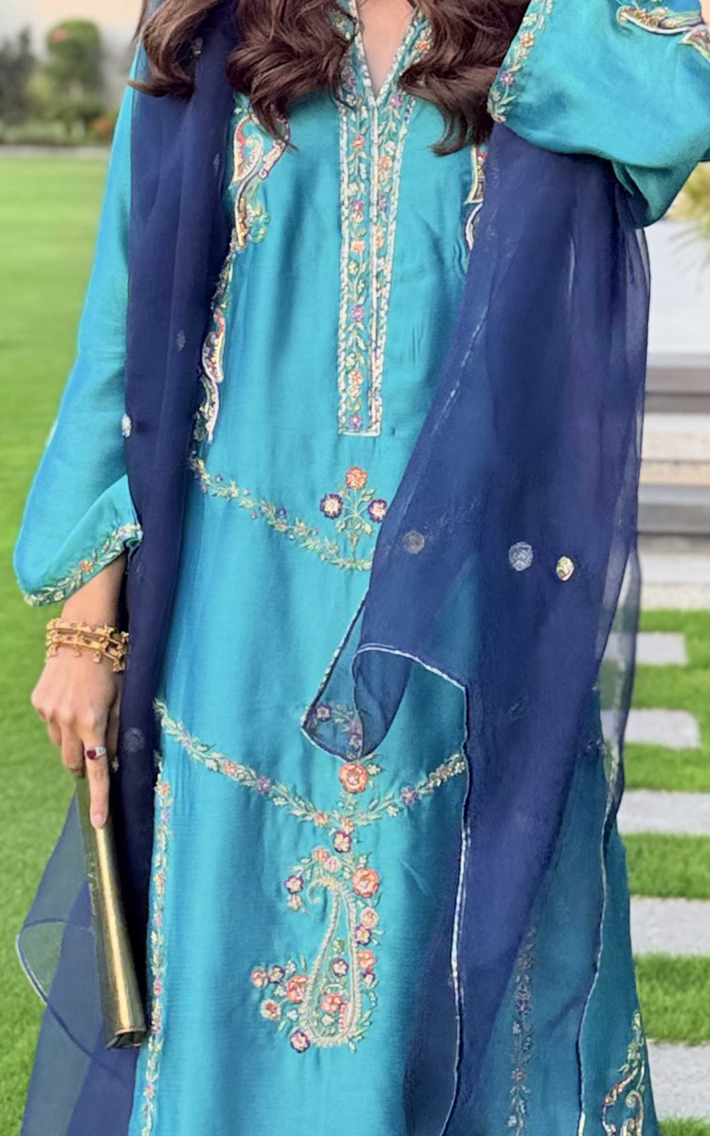 Asifa and Nabeel | Silk Edit 26 | Azure Radiance