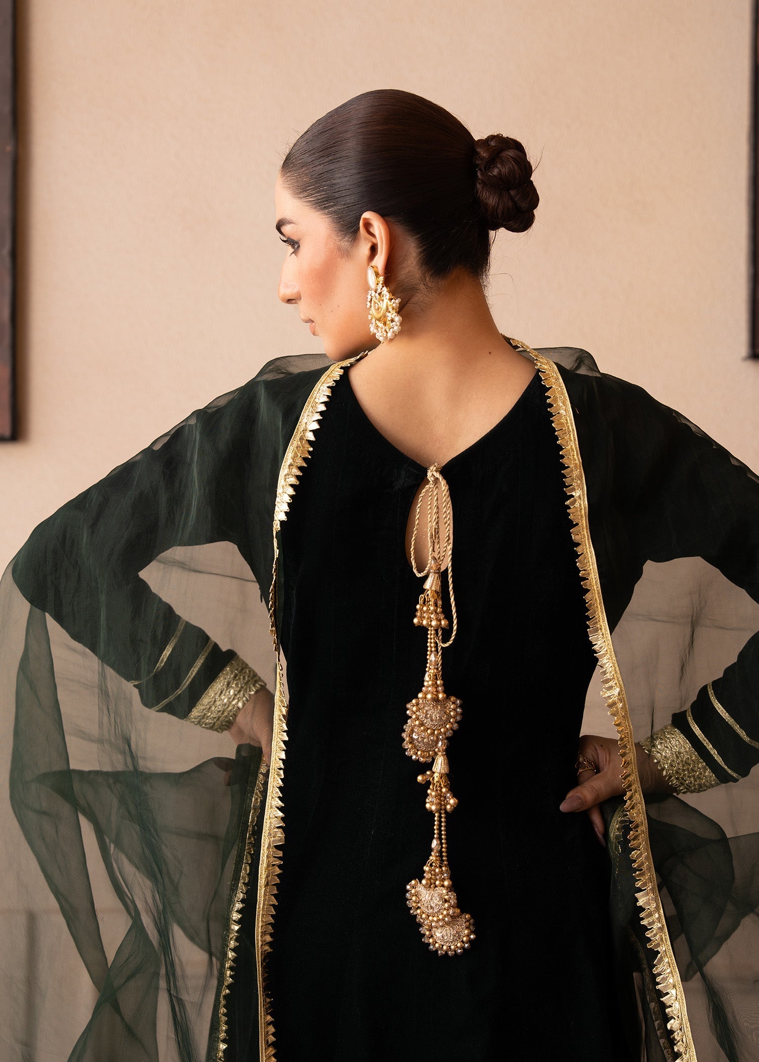 Fozia Khalid | The Velvet Rise 25 | EMERALD VEIL