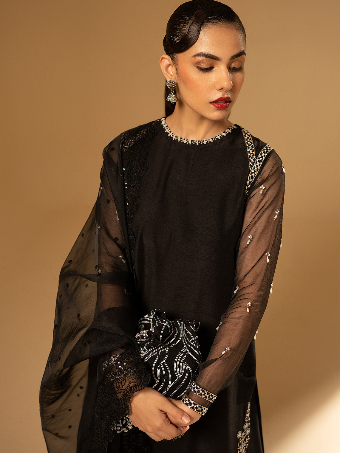 Fozia Khalid | Eid Edit 24 | Black Swan