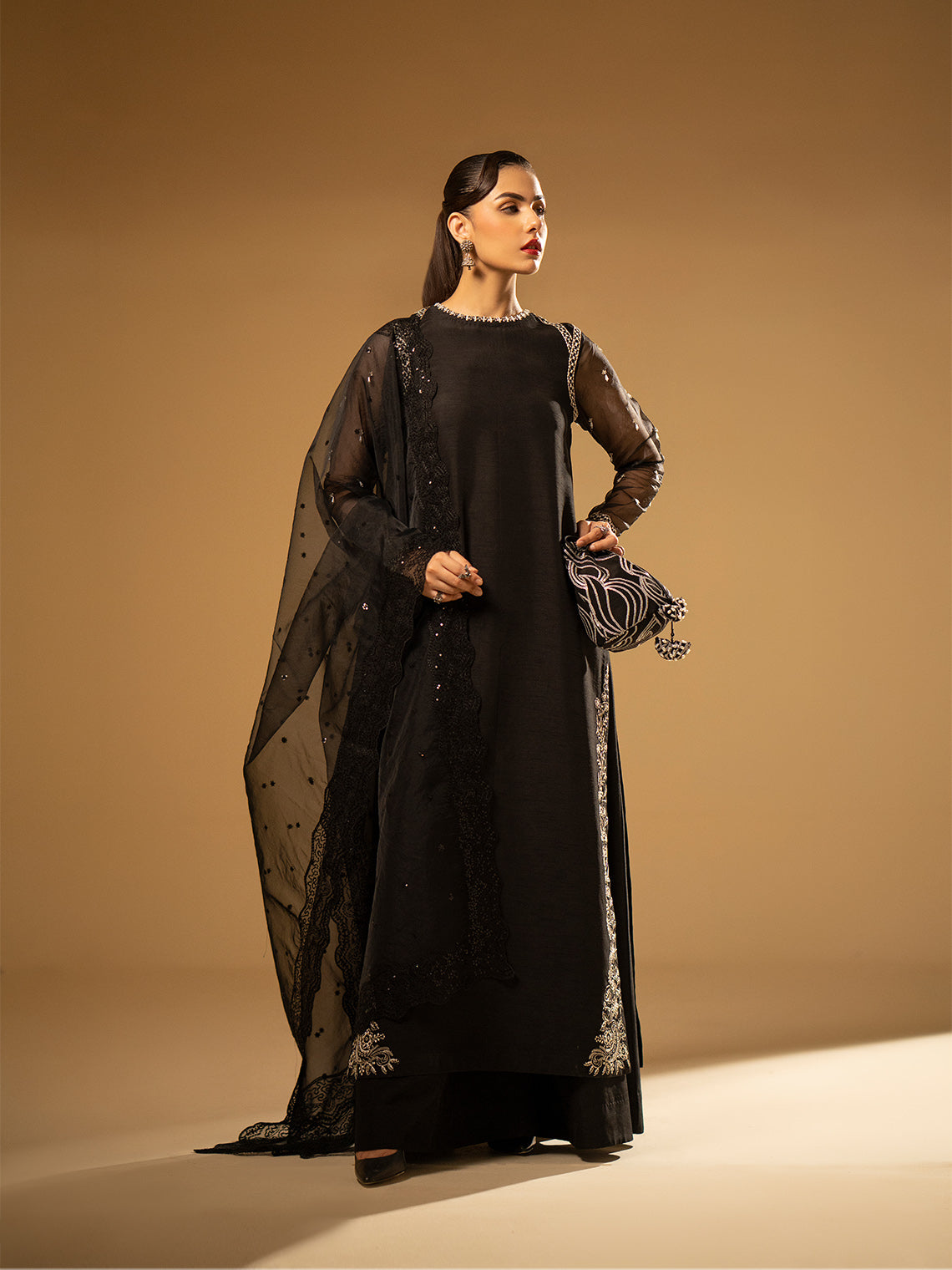 Fozia Khalid | Eid Edit 24 | Black Swan