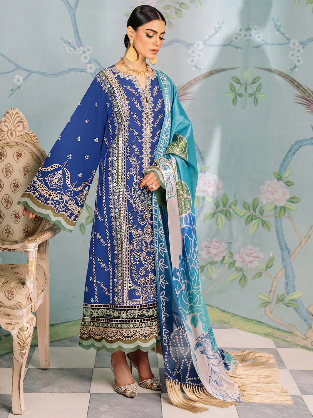 Bin Ilyas | La Hira Spring Summer 24 | 202-A