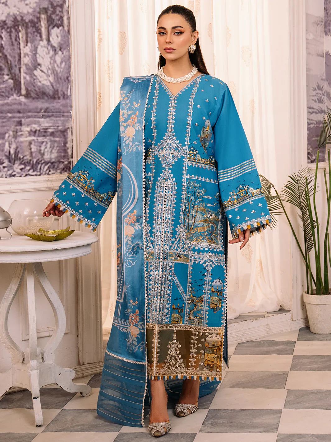 Bin Ilyas | La Hira Spring Summer 24 | 206-B