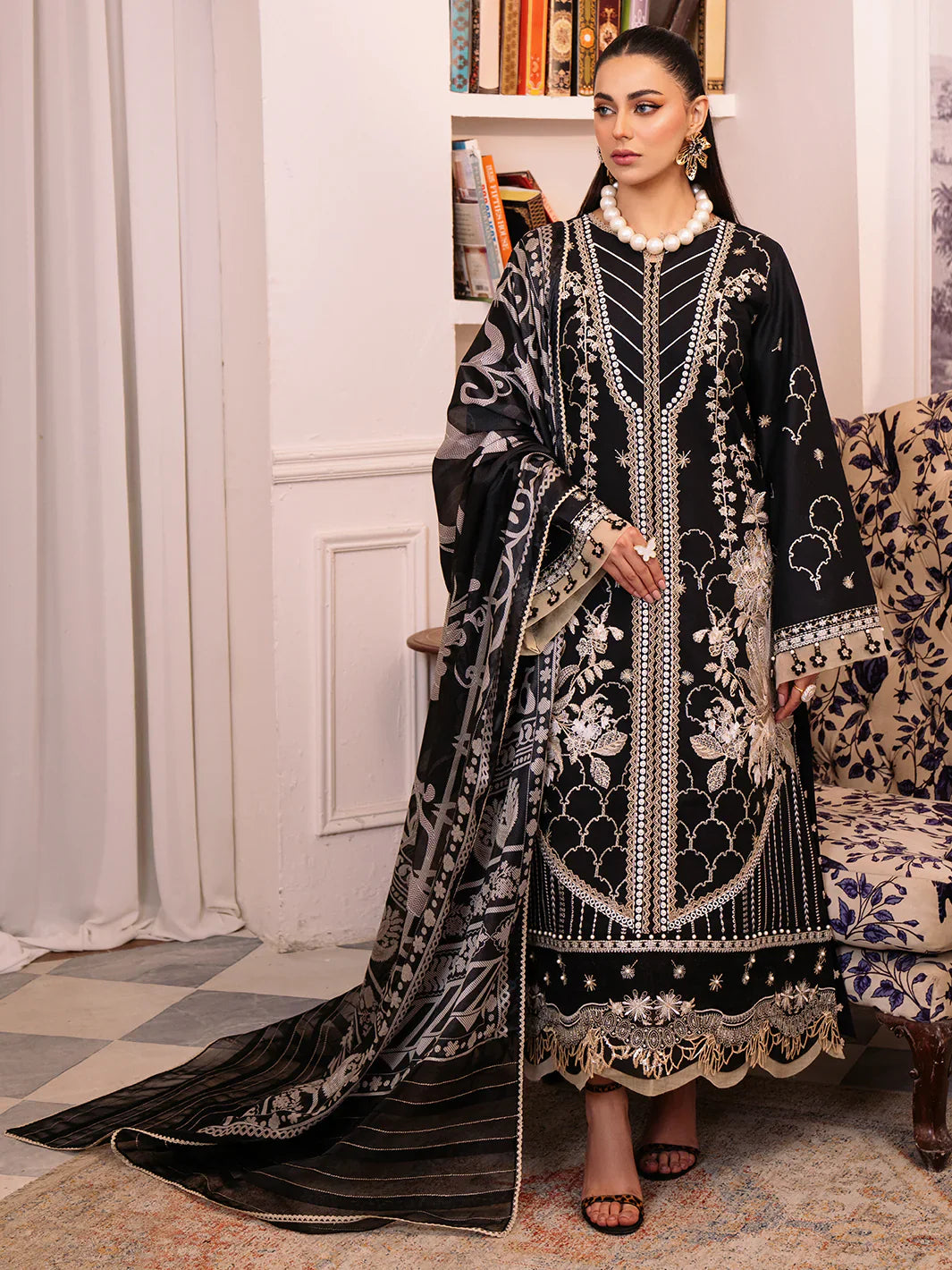 Bin Ilyas | La Hira Spring Summer 24 | 207-B