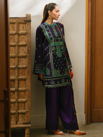 Bin Ilyas | Olivia Embroidered Winter 24 |  524 - B