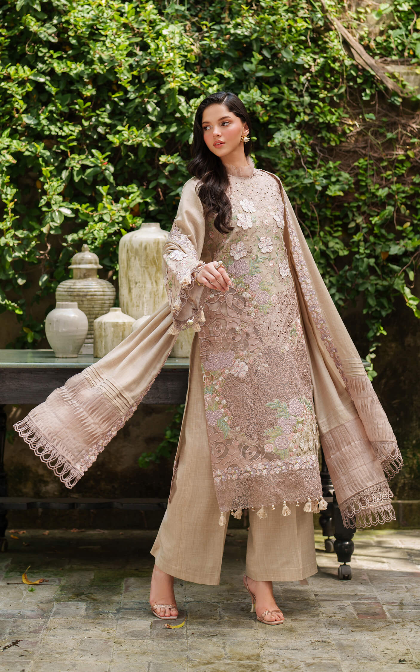 Asifa and Nabeel | Pashmina Luxe 25 | Blanc LWC25-03