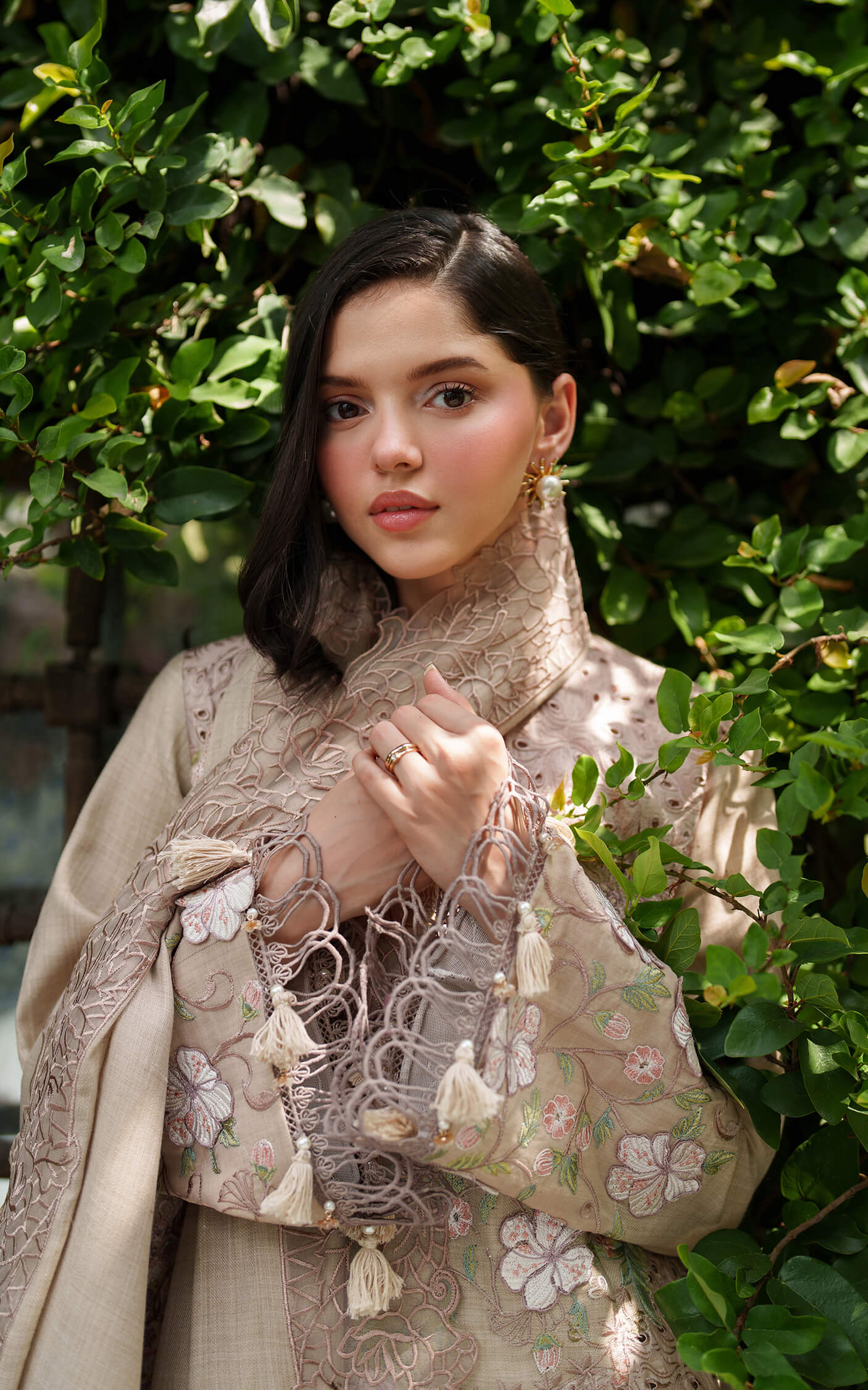 Asifa and Nabeel | Pashmina Luxe 25 | Blanc LWC25-03