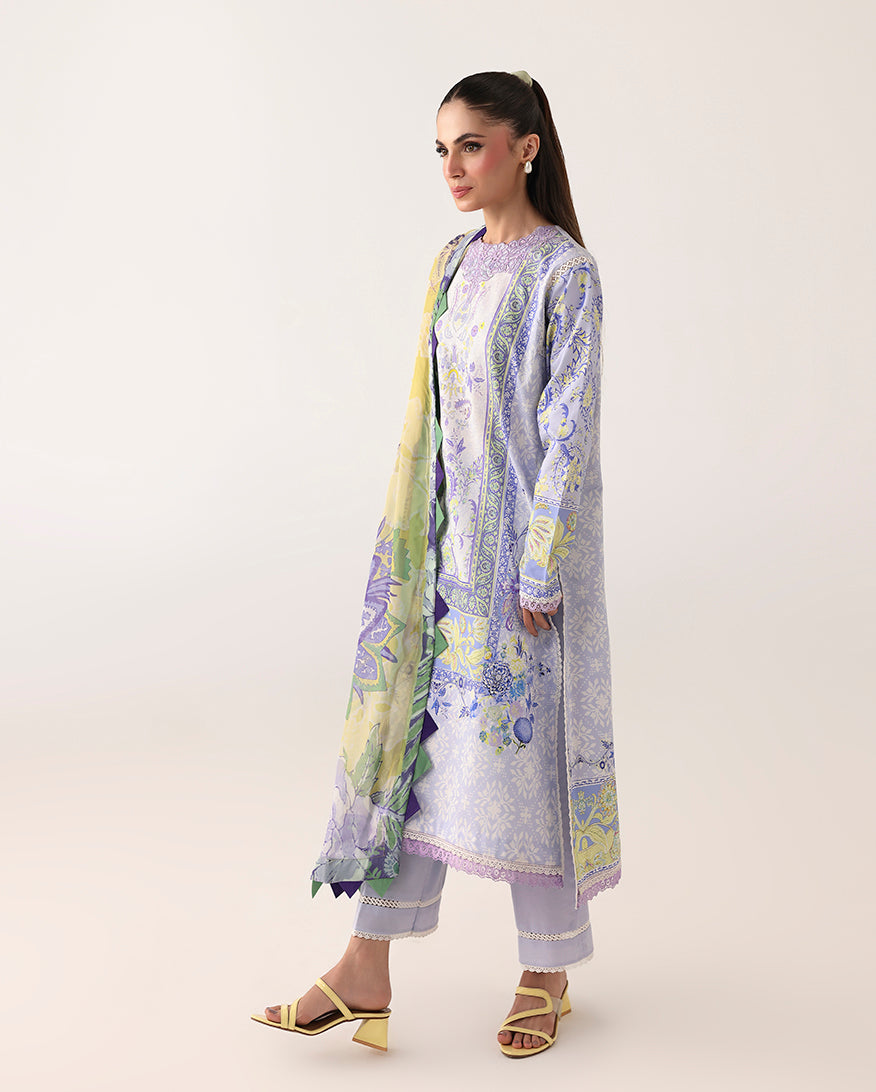 Roheenaz | Rosette Lawn | Blush Meadow