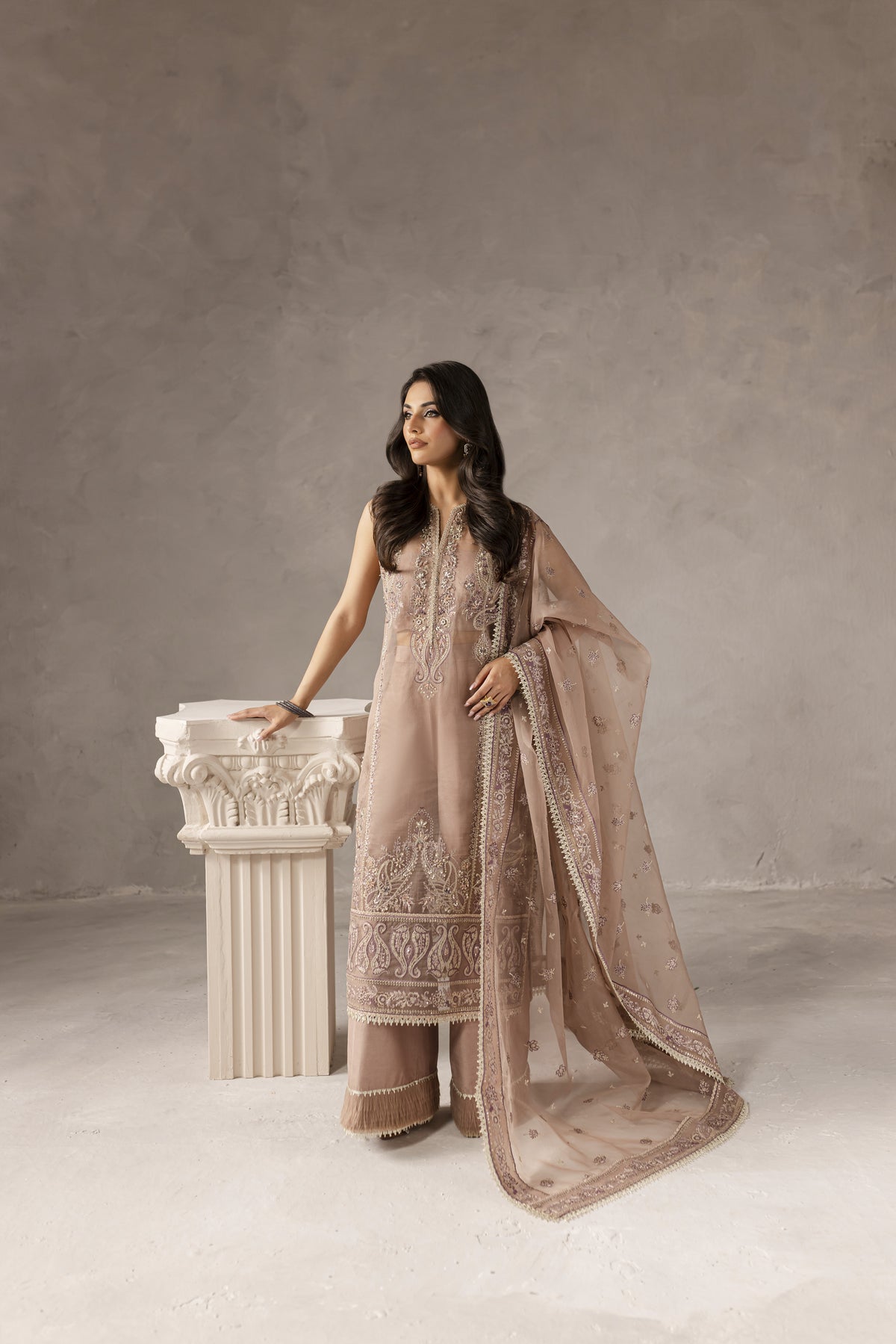 Imran Ramzan | Eblour Wedding Formals | Blush De Rose