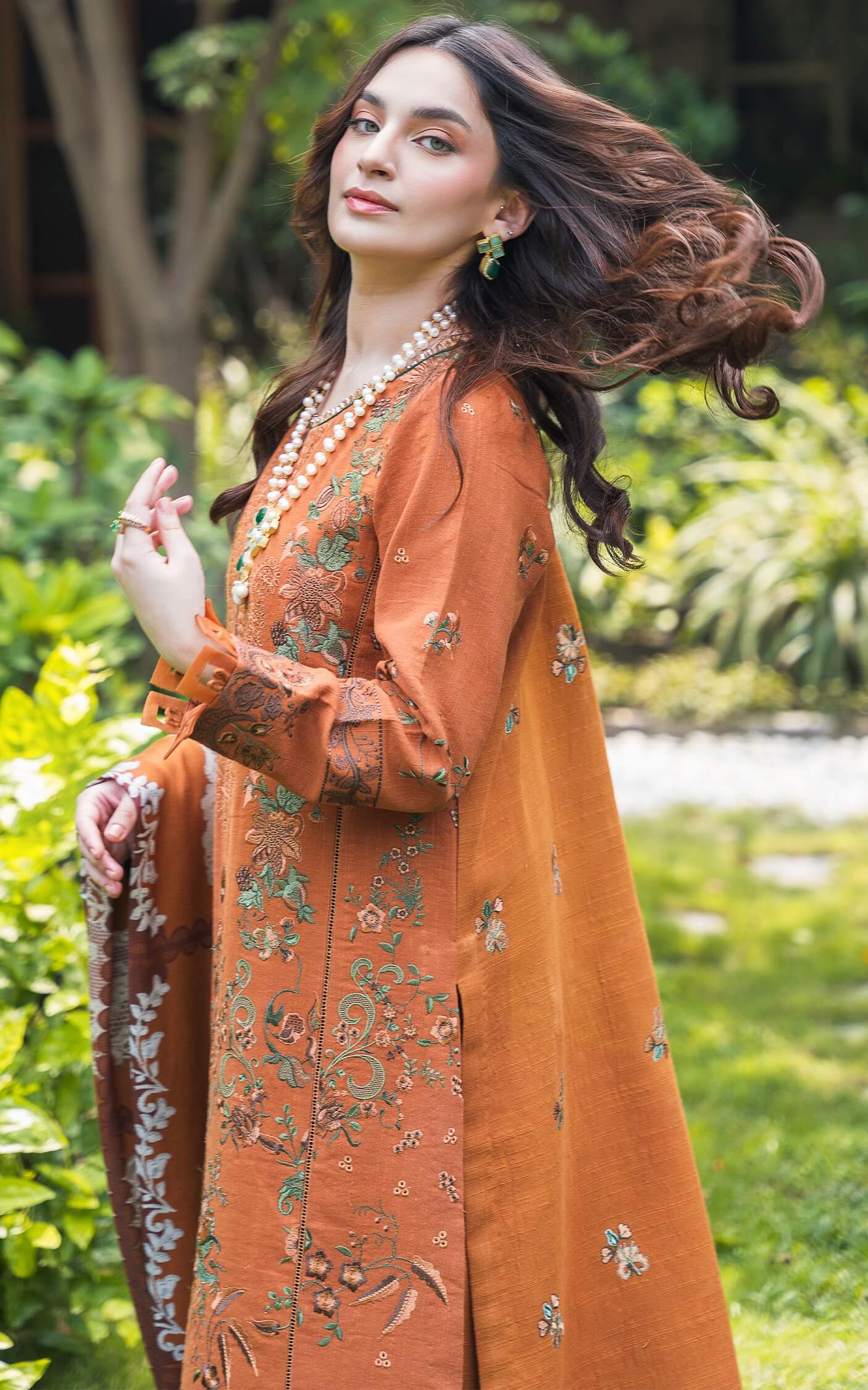 Asifa and Nabeel | Luxury Winter 24 | CARAMEL WL-01