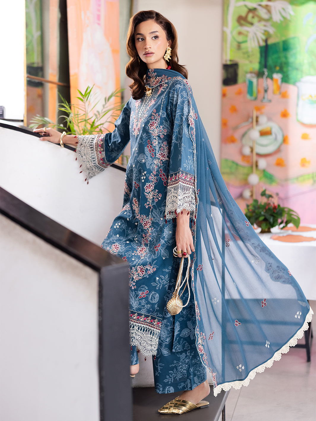 Mahnur | After Hours Luxury Lawn 25 | Confetti Hour