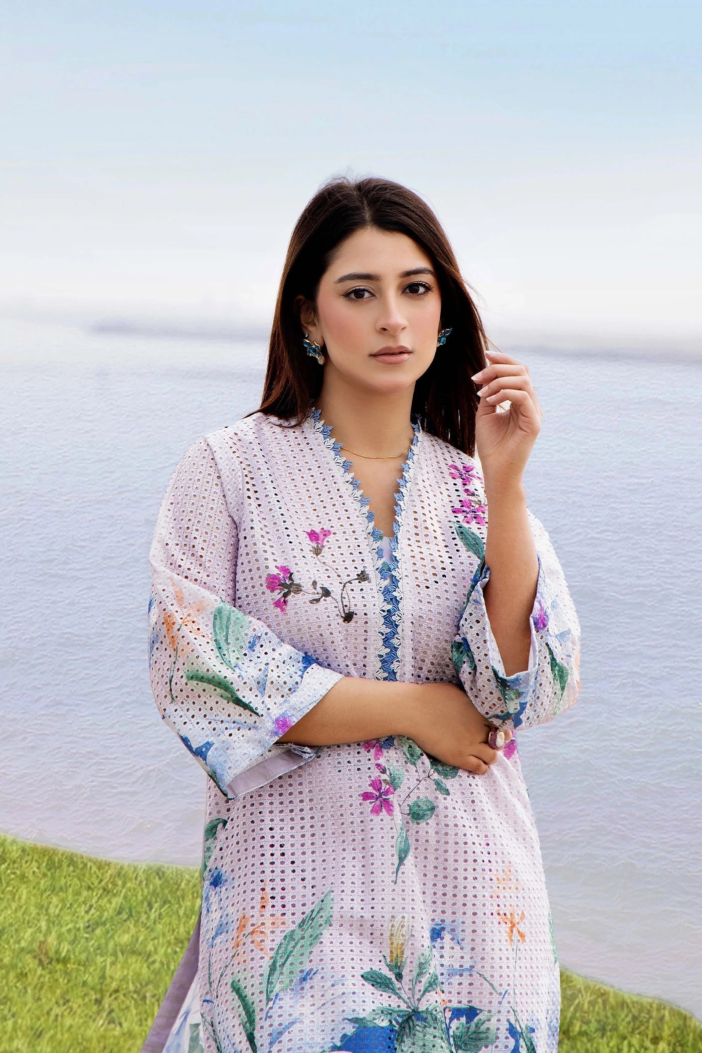 Adans Libas | Embrodiered Co Ord Sets | 4090
