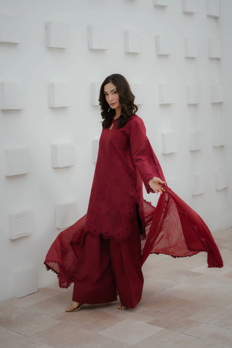 Manara | Eid Pret Collection 26 |CRIMSON