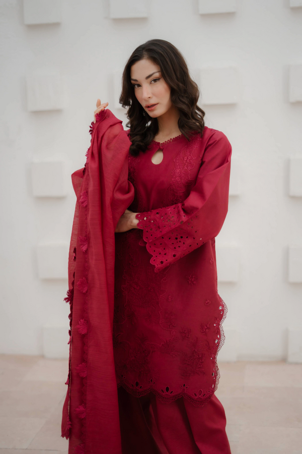 Manara | Eid Pret Collection 26 |CRIMSON