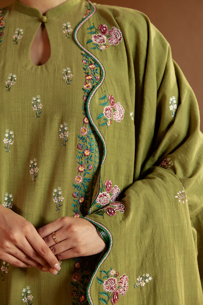 Cross Stitch | Winter Collection 24 | GREEN OASIS