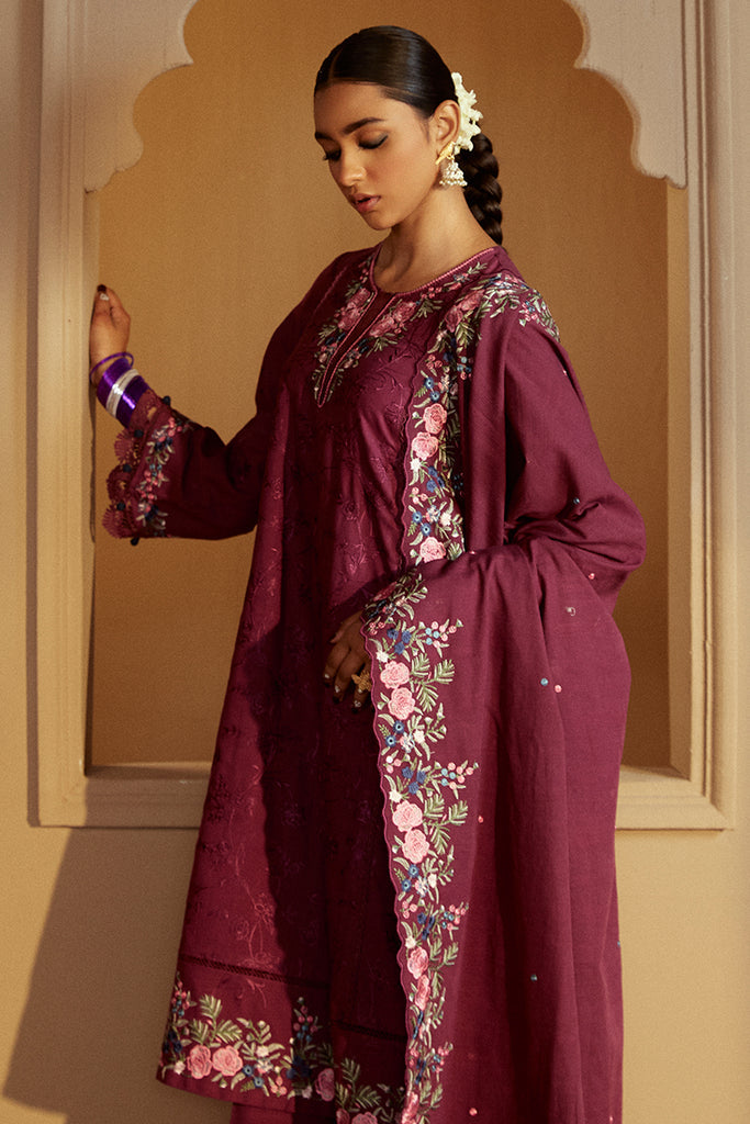 Cross Stitch | Winter Collection 24 | PLUM RADIANCE