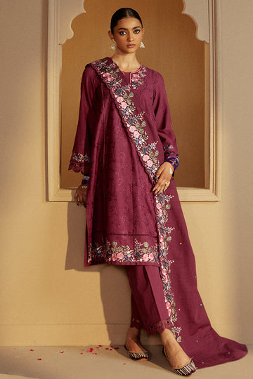 Cross Stitch | Winter Collection 24 | PLUM RADIANCE