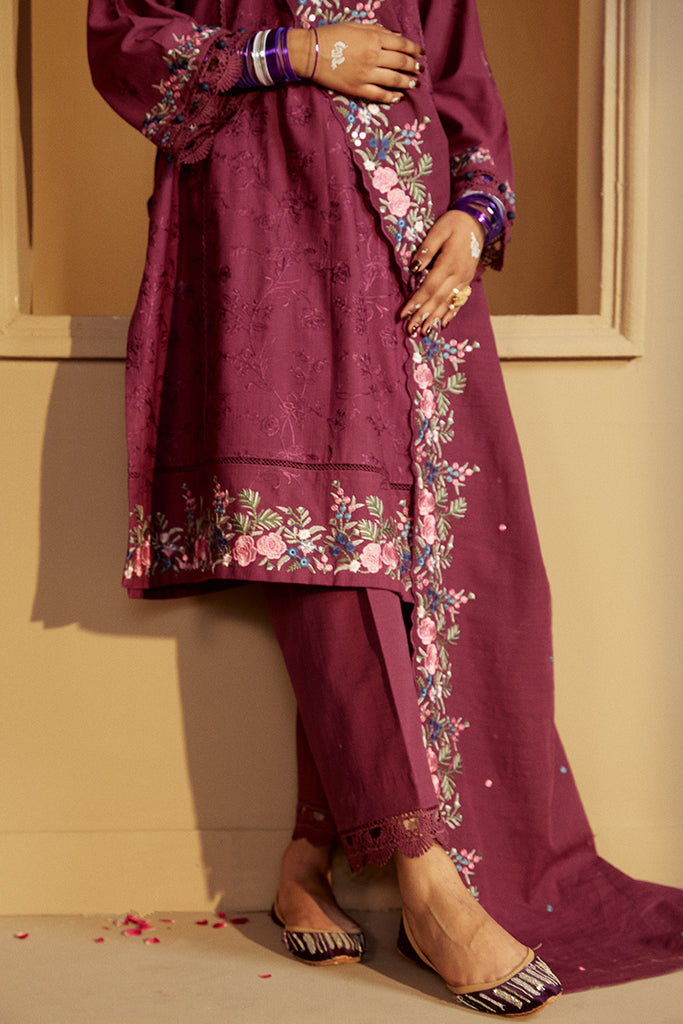 Cross Stitch | Winter Collection 24 | PLUM RADIANCE