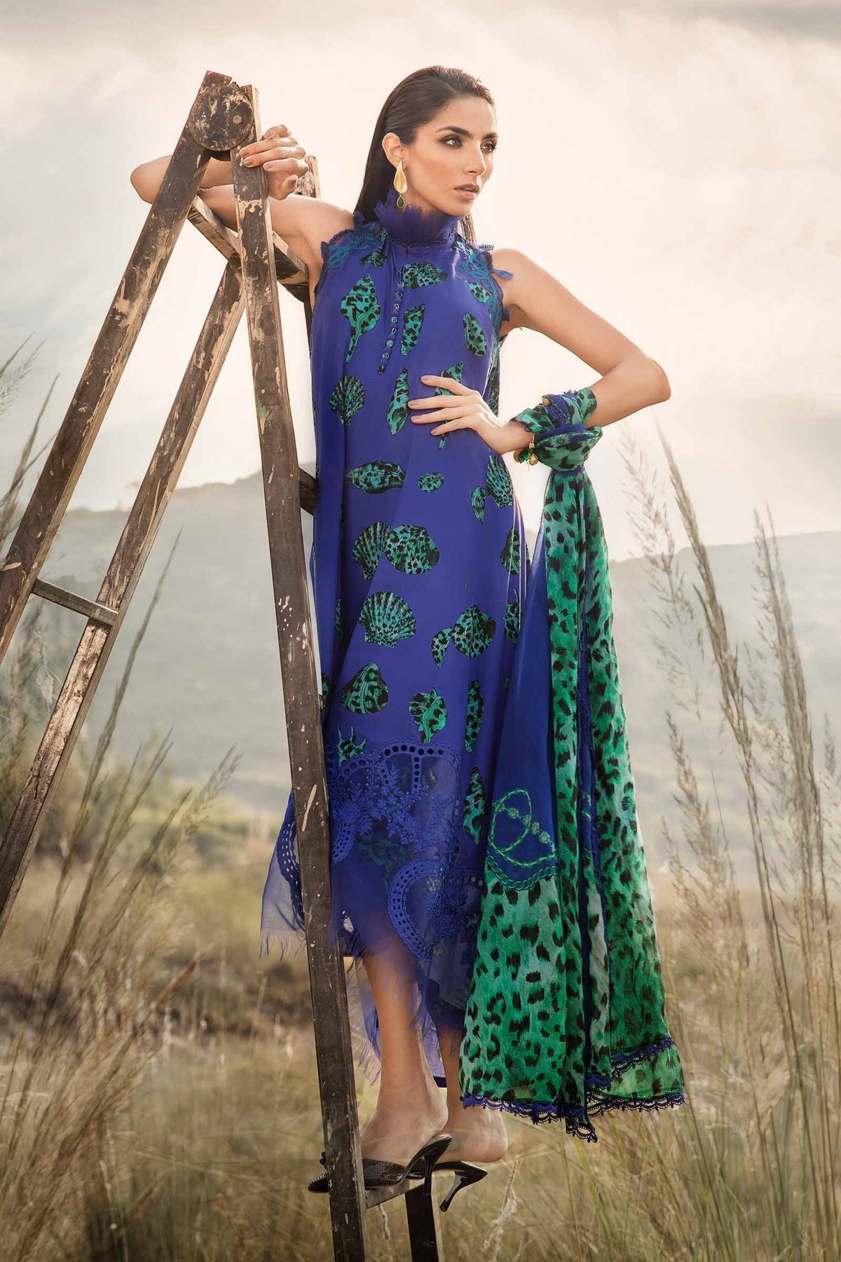 Maria B | M Prints Winter 24 | MPT-2410-A