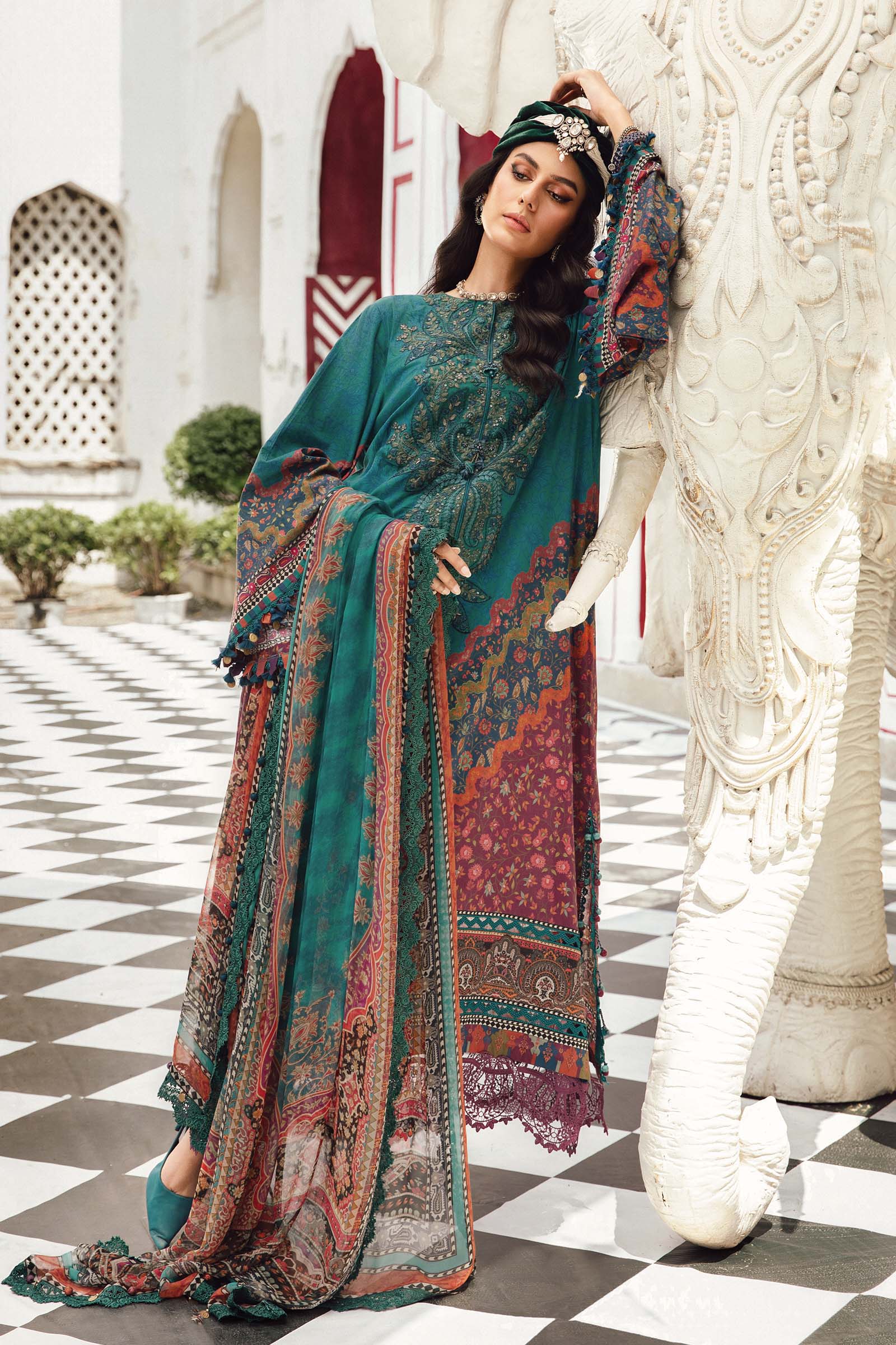 Maria B | M Prints Winter 25 | MPT-2710-B