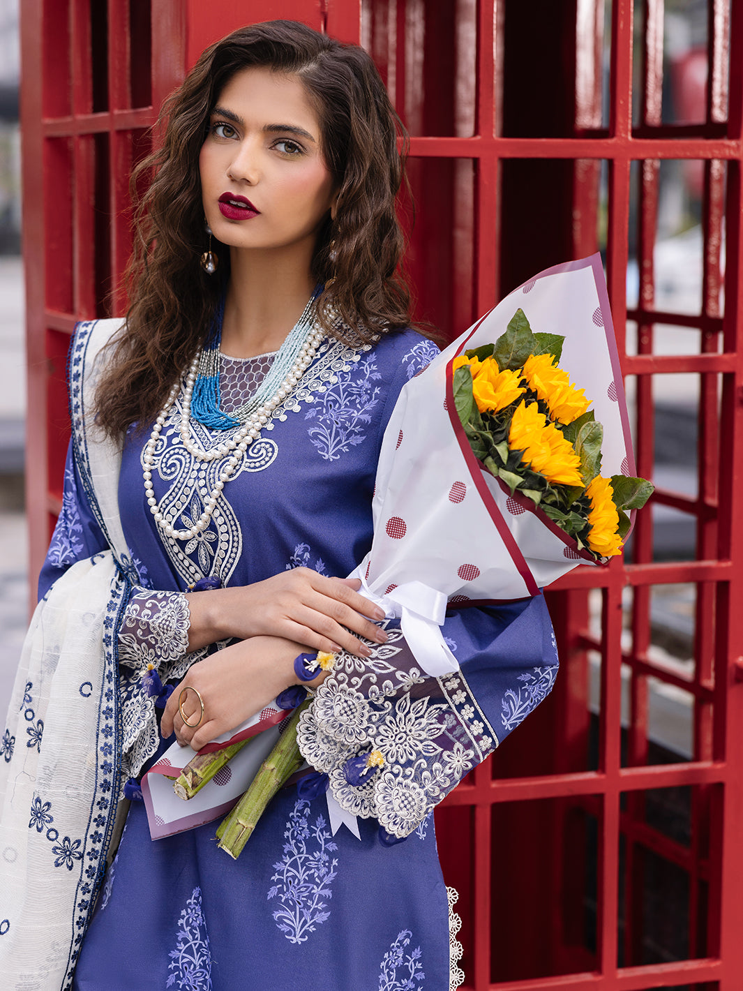 Mahnur | Broadway Luxury Lawn 25 | Tulip