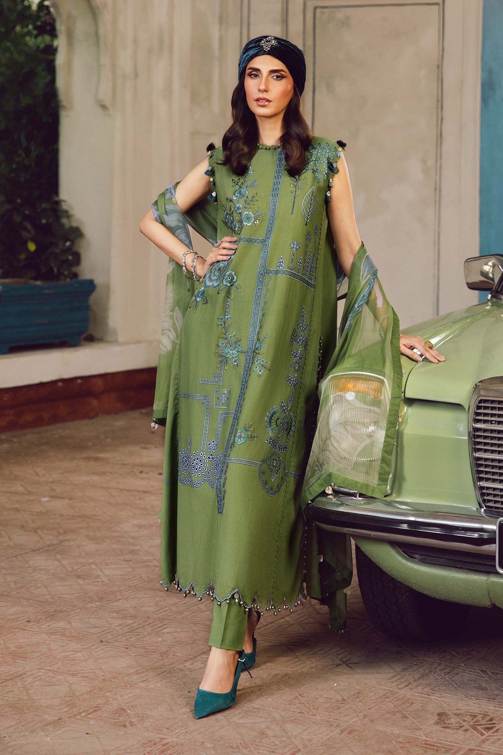 Maria B | M Prints Winter 25 | MPT-2701-A