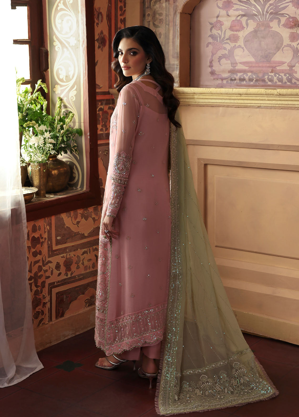 Gulaal | I Evayna Embroidered Chiffon | Layana