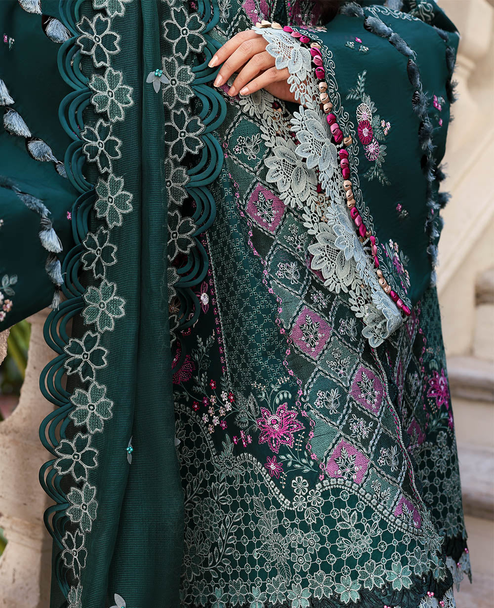 Republic Womenswear | Kalani Eid Luxury Lawn 25 | D1-B - Zehra
