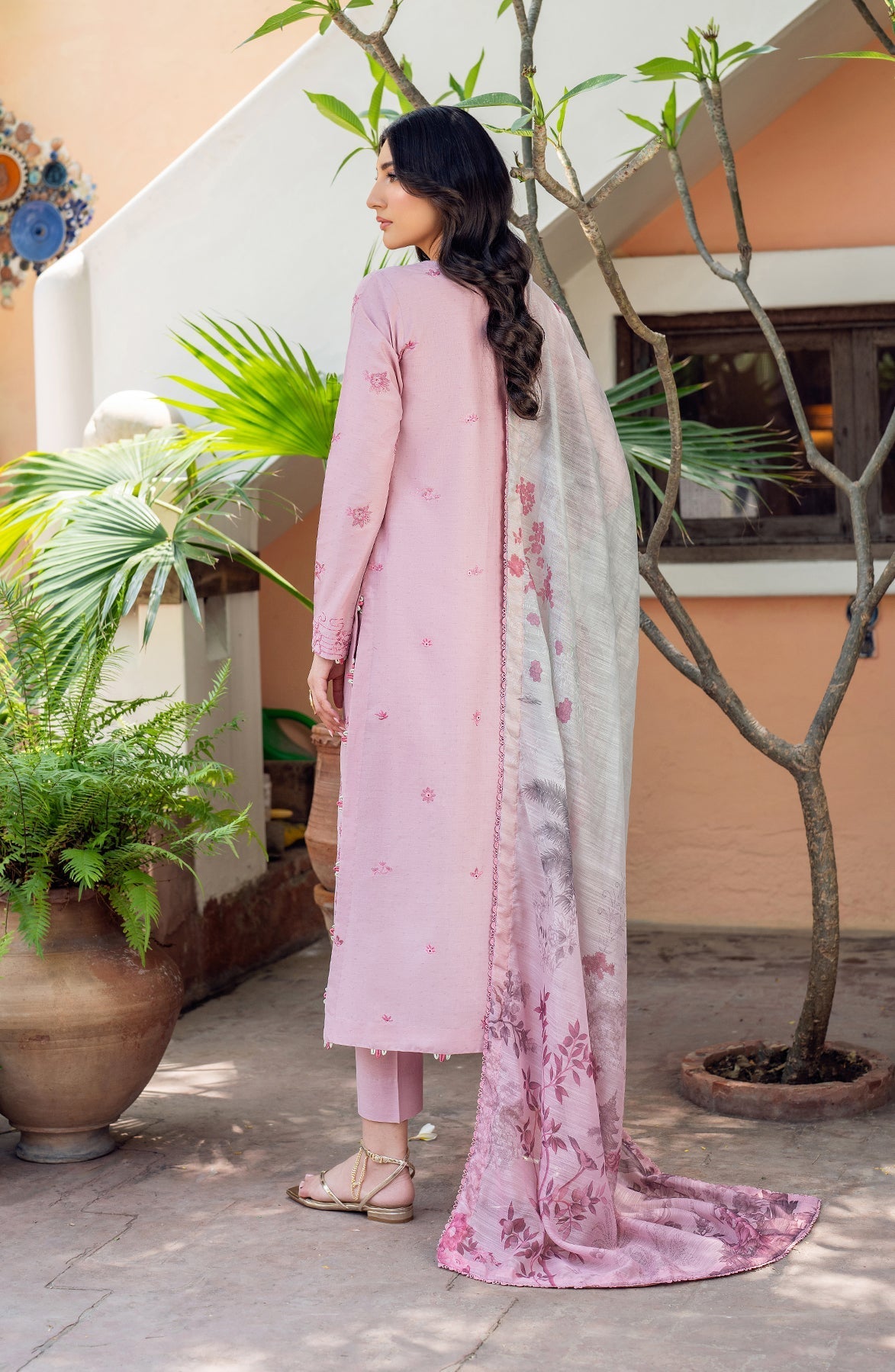 Zarif | Nura Textured Lawn 25 | JEEM