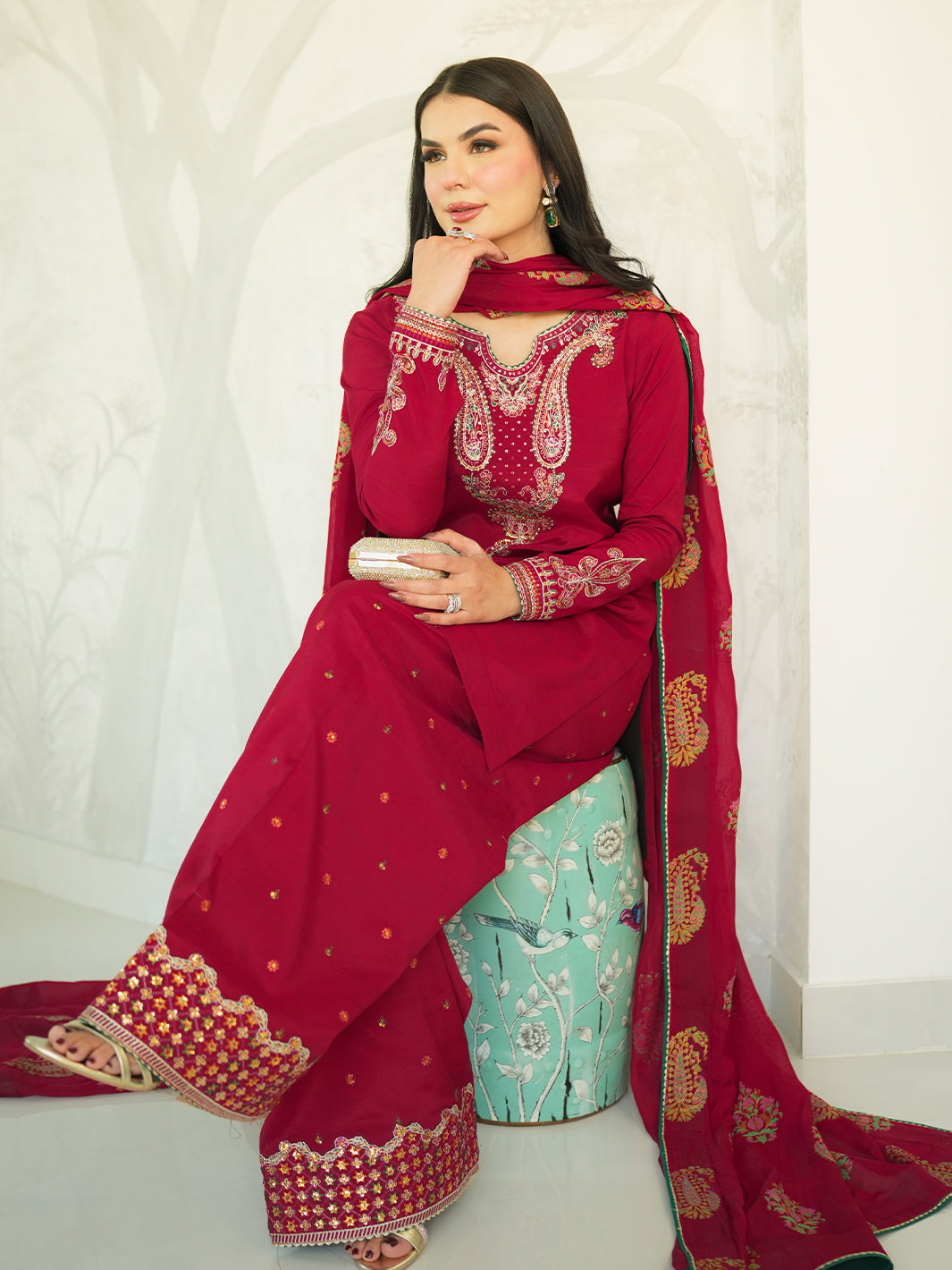 Faiza Faisal | Mayal Festive Pret 25 | JINAN