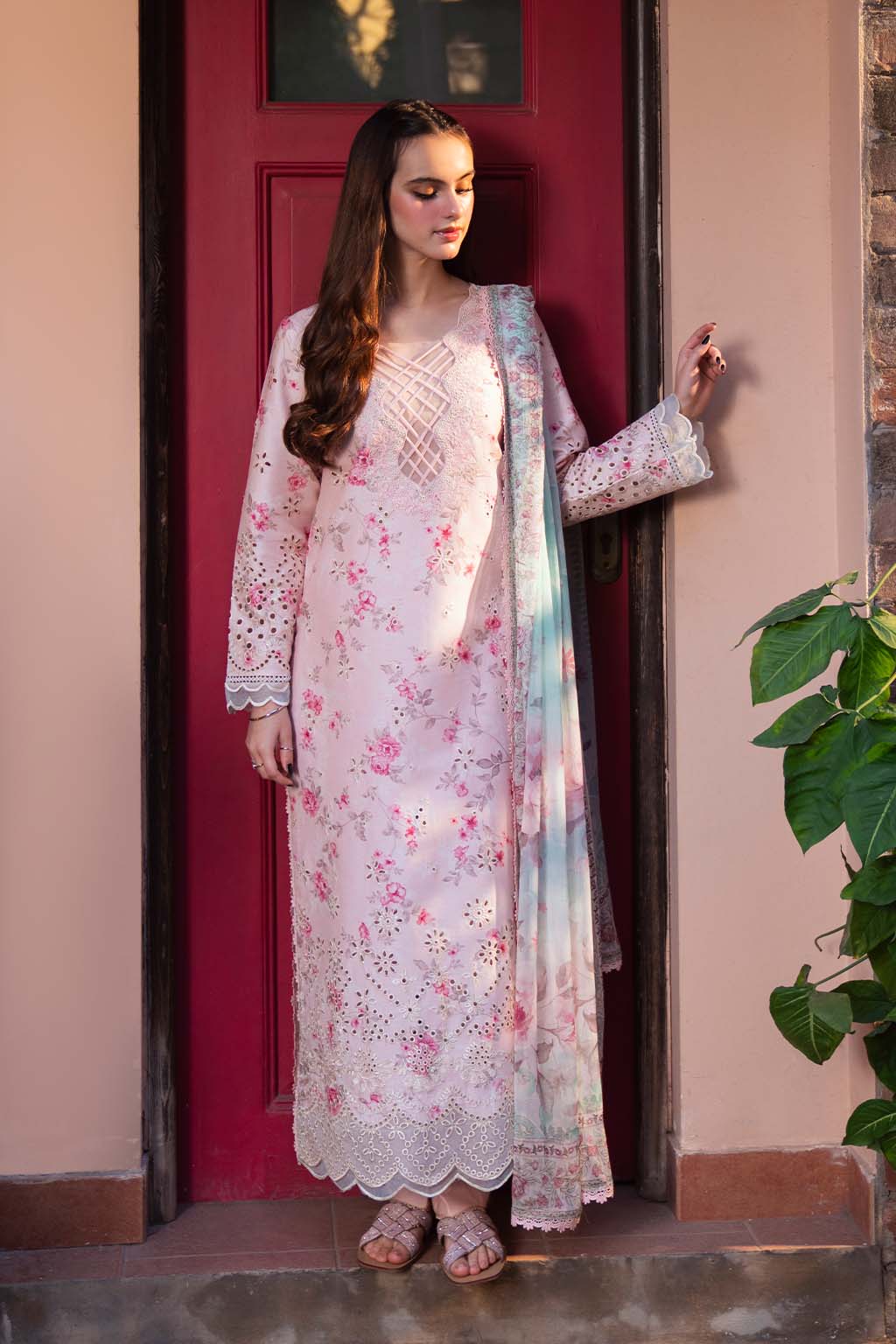 Neeshay | Summer Lines Printkari 25 | PECHE