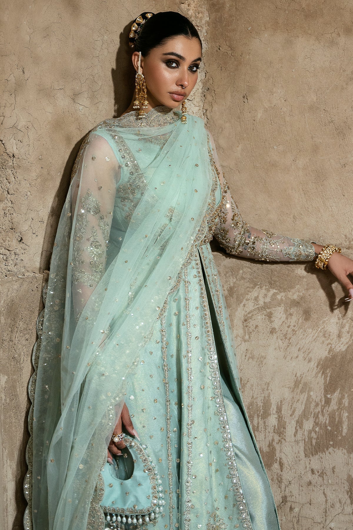 Mina Kashif | Virsa Wedding Formals | Safa