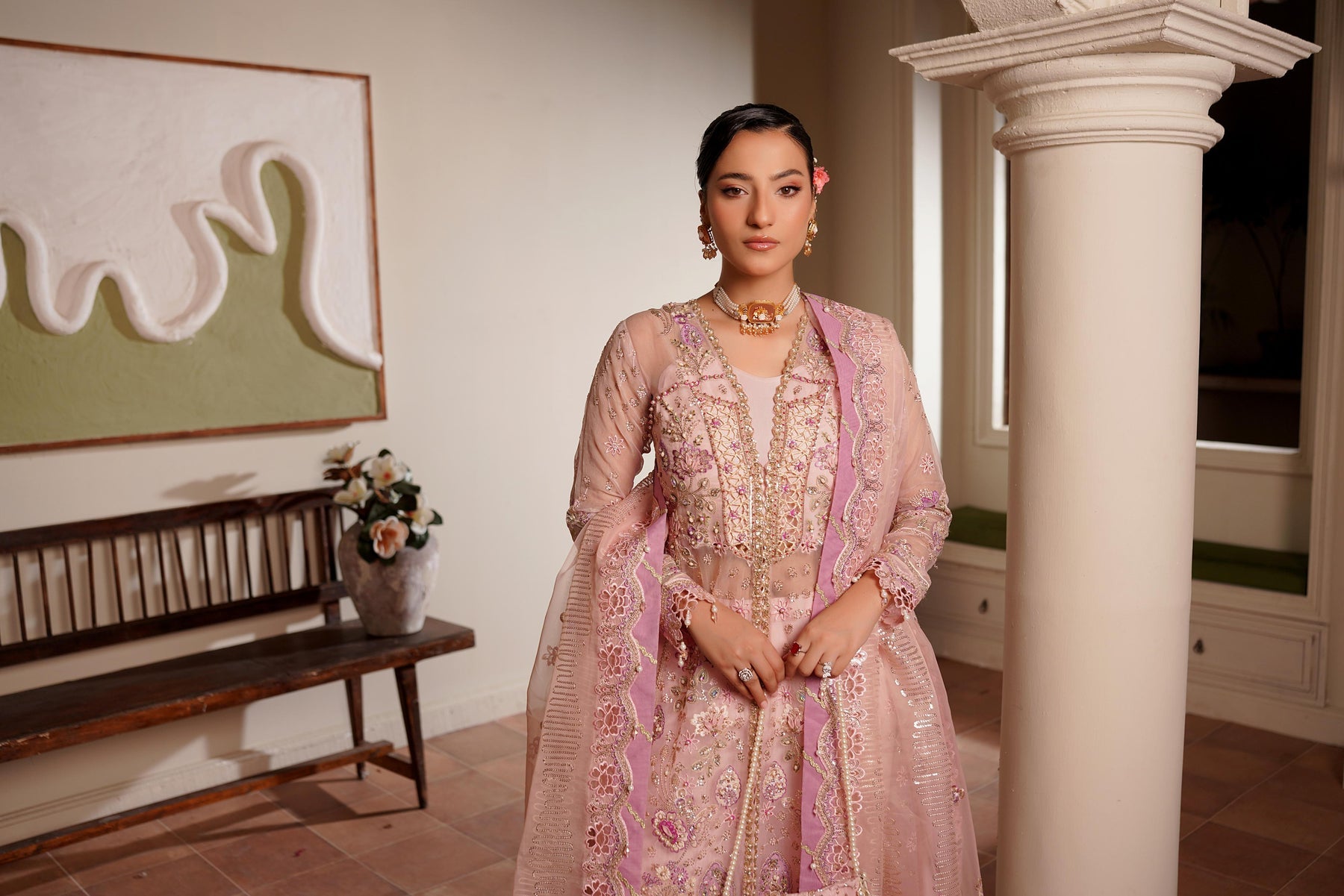 Maryams | Zeenat Luxury Formals | Sunehri-ZEE-1914