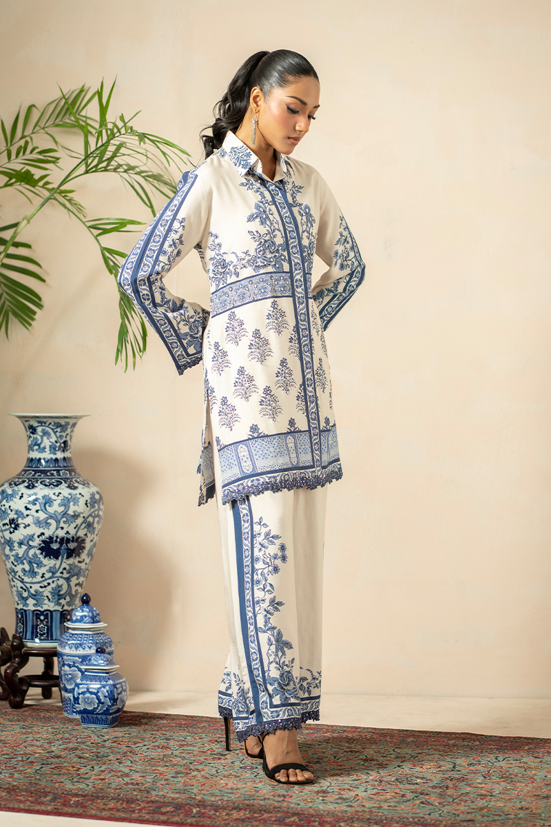 Shamaeel Ansari | Heritage Mist | Blue Opal
